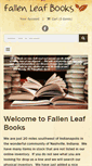 Mobile Screenshot of fallenleafbooks.com